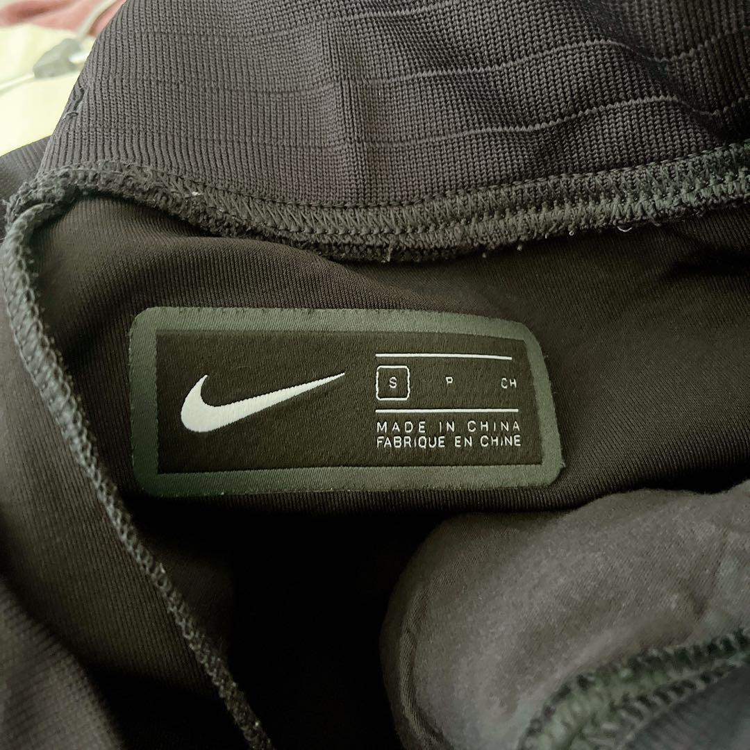 【希少デザイン】NIKE ワイド スウェットパンツ サイドジップ ピンク S