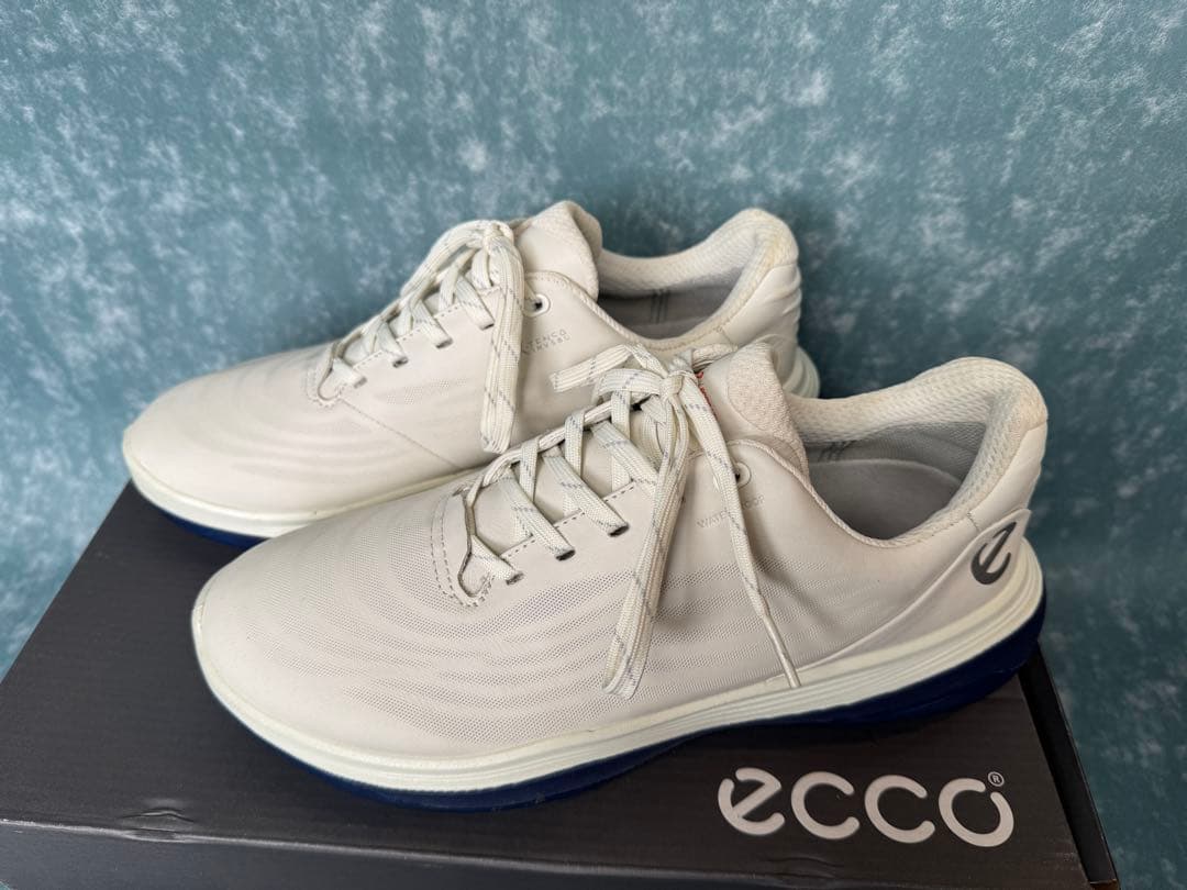 ECCO ゴルフシューズ ホワイト ECCO M GOLF LT1