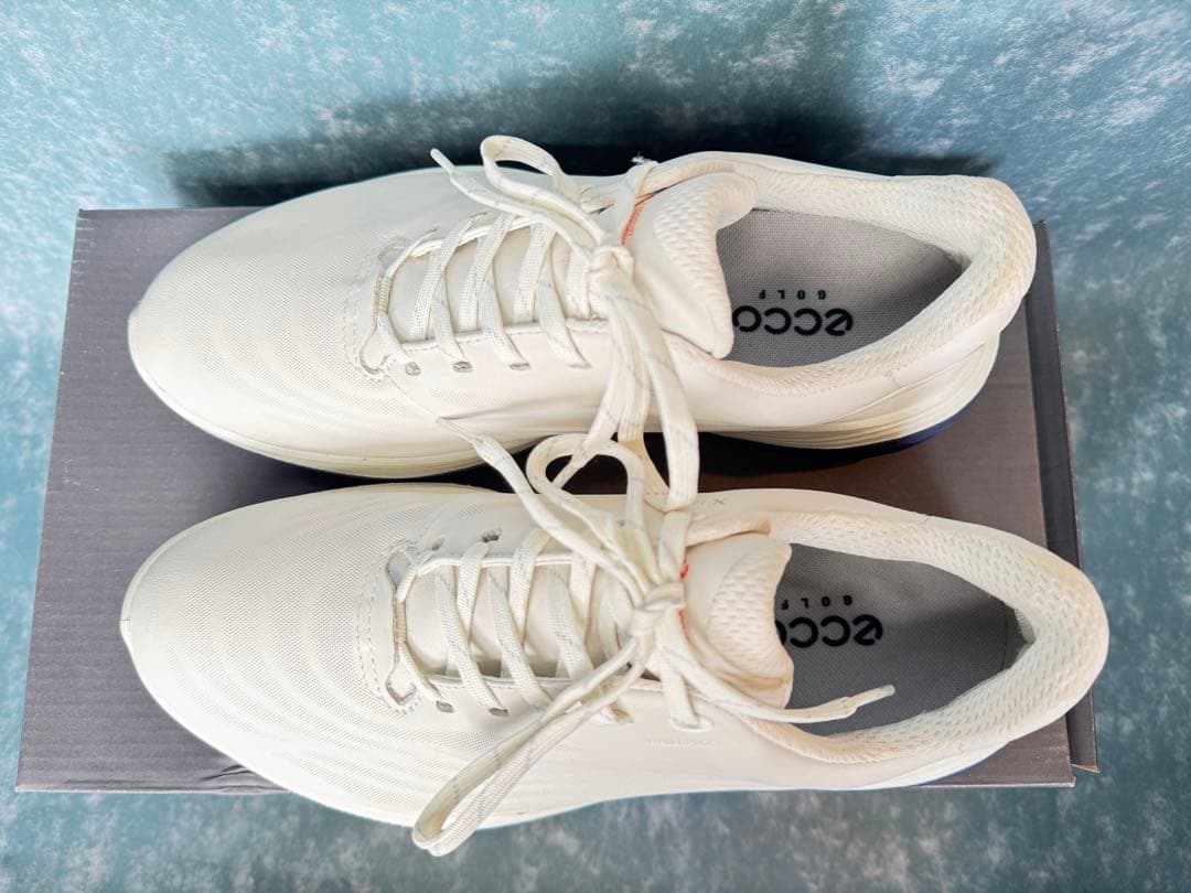 ECCO ゴルフシューズ ホワイト ECCO M GOLF LT1