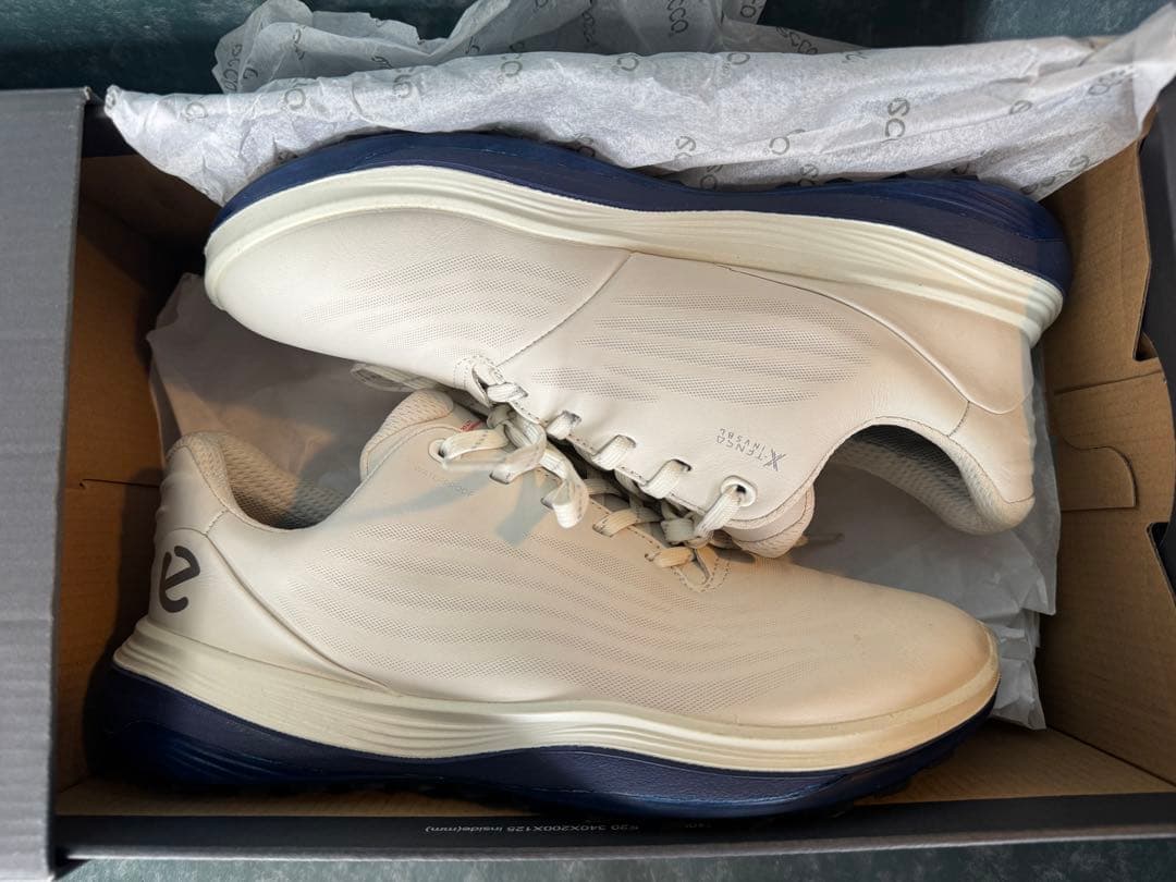 ECCO ゴルフシューズ ホワイト ECCO M GOLF LT1