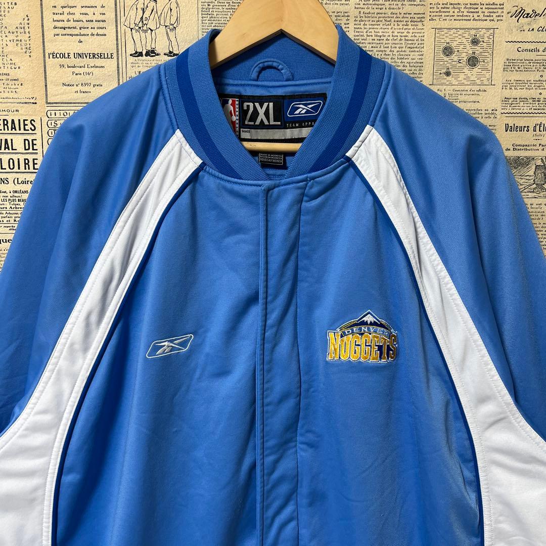 Reebok NBA NUGGETS ウォームアップジャケット 2XL 00's