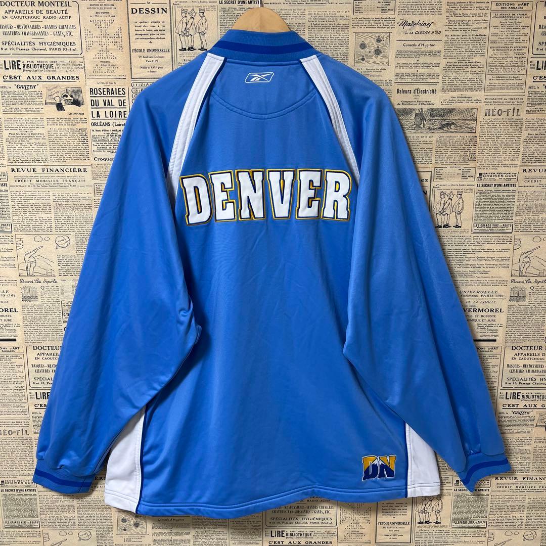 Reebok NBA NUGGETS ウォームアップジャケット 2XL 00's