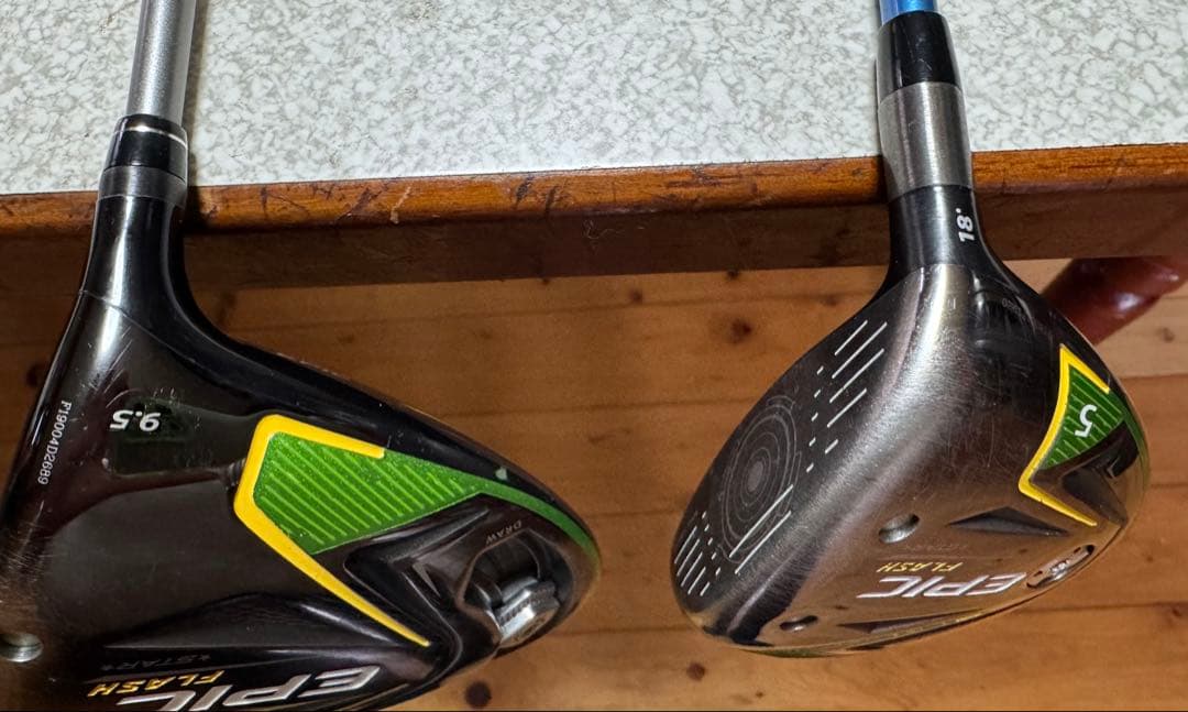 Callaway EPIC FLASH STAR S ドライバー＆５Ｗ
