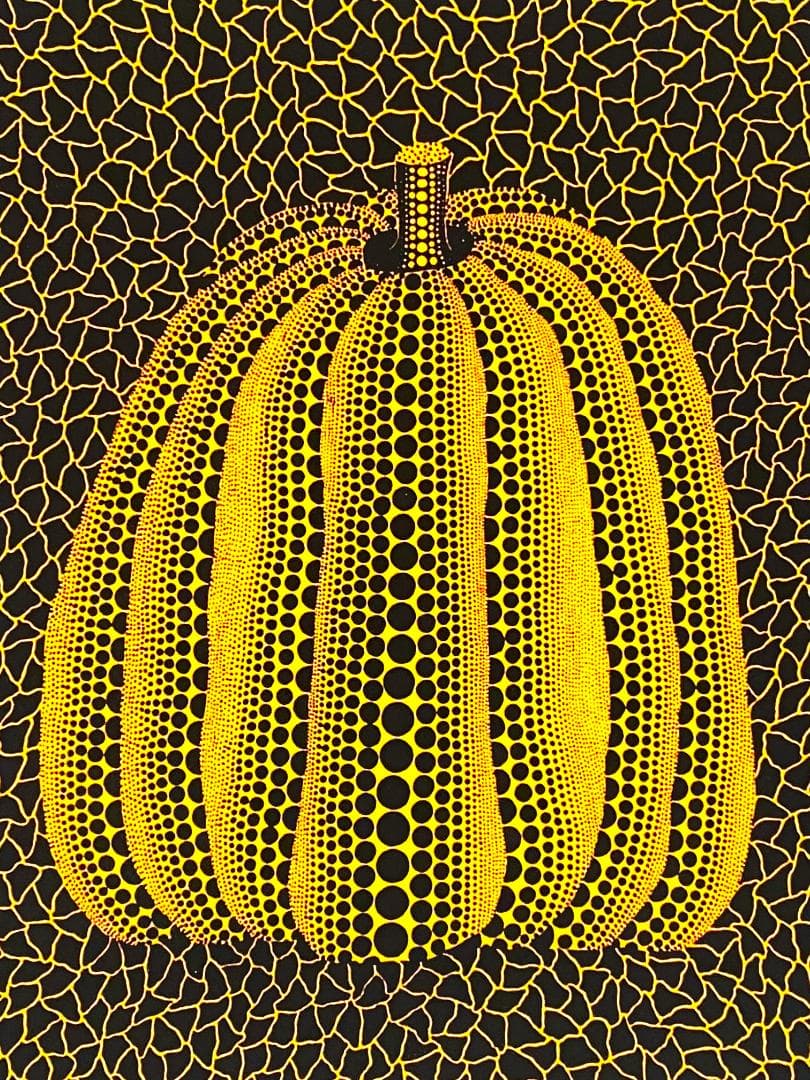 【限定27/500】草間彌生☆かぼちゃ☆リトグラフ☆証明書付☆額装済