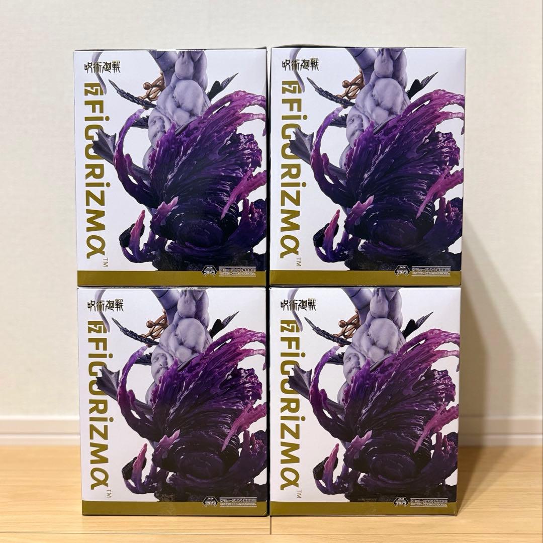 呪術廻戦FIGURIZMα“八握剣異戒神将魔虚羅”まこらフィギュア　4個セット