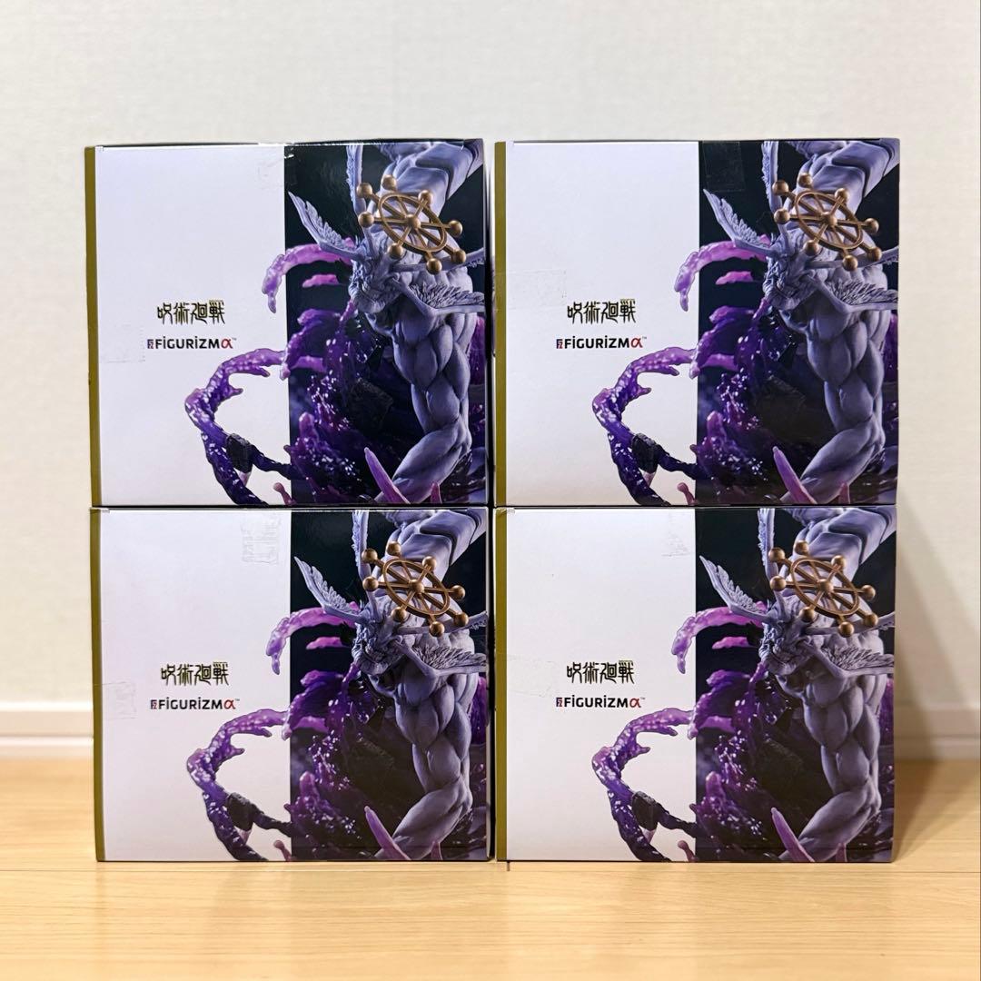 呪術廻戦FIGURIZMα“八握剣異戒神将魔虚羅”まこらフィギュア　4個セット