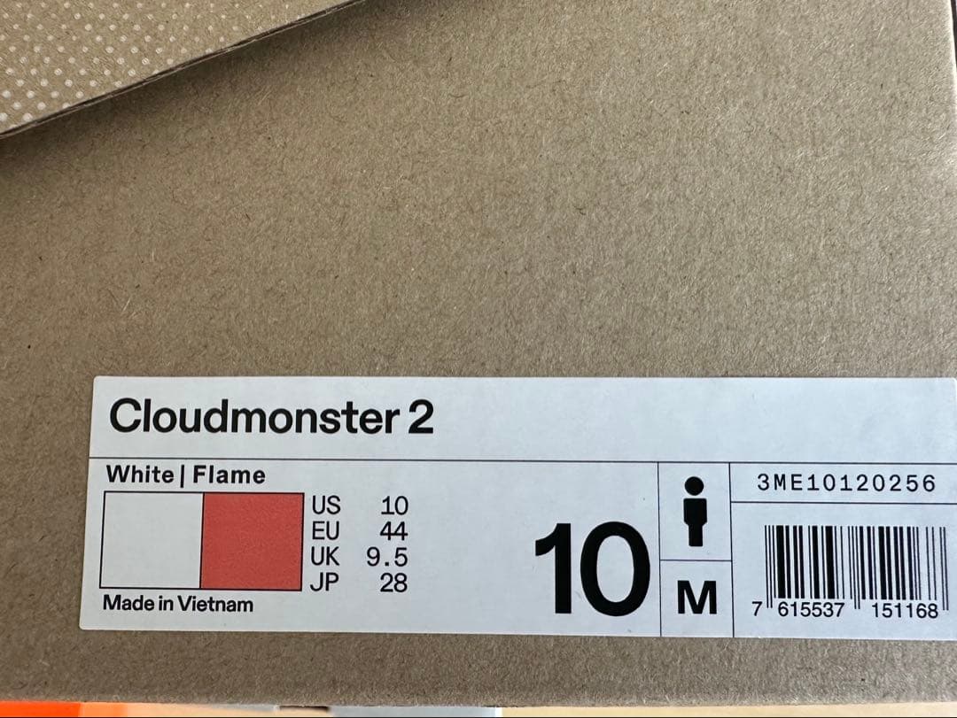 ON Cloudmonster 28㎝
