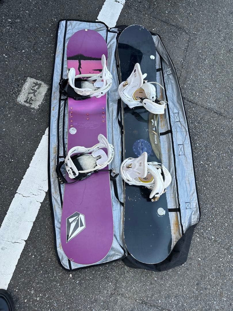 BURTONxサロモン CUSTOM スノーボードセット バートン