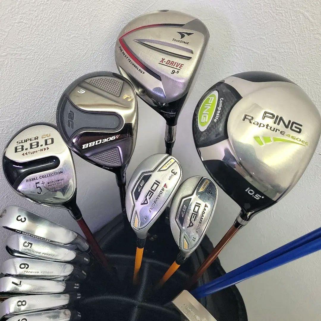 (1101)⛳ブリヂストンゴルフクラブセット　ピン　ロイコレ