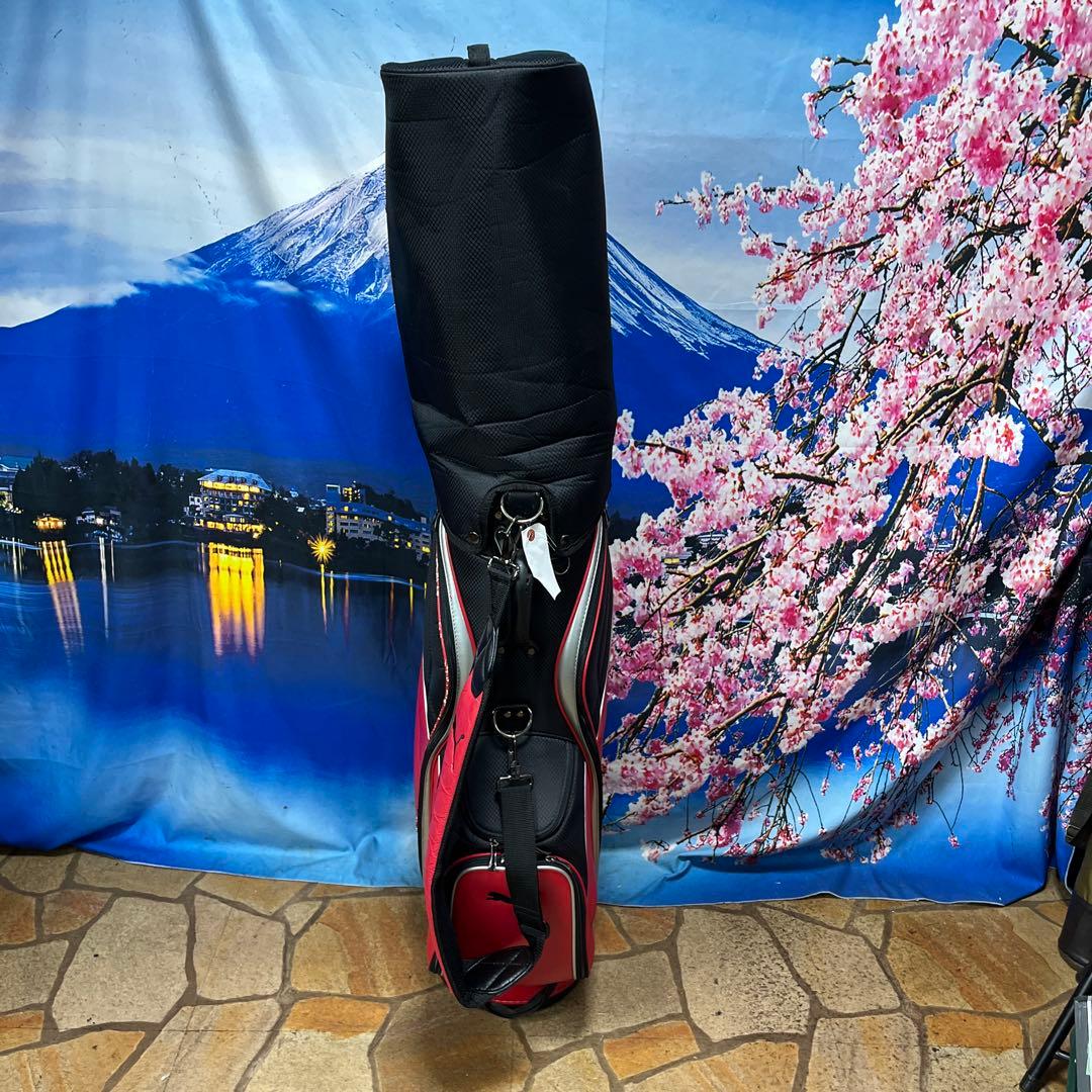 寶BZ-1584 PUMA キャディバッグ 内径約21cm 重量約2.7kg