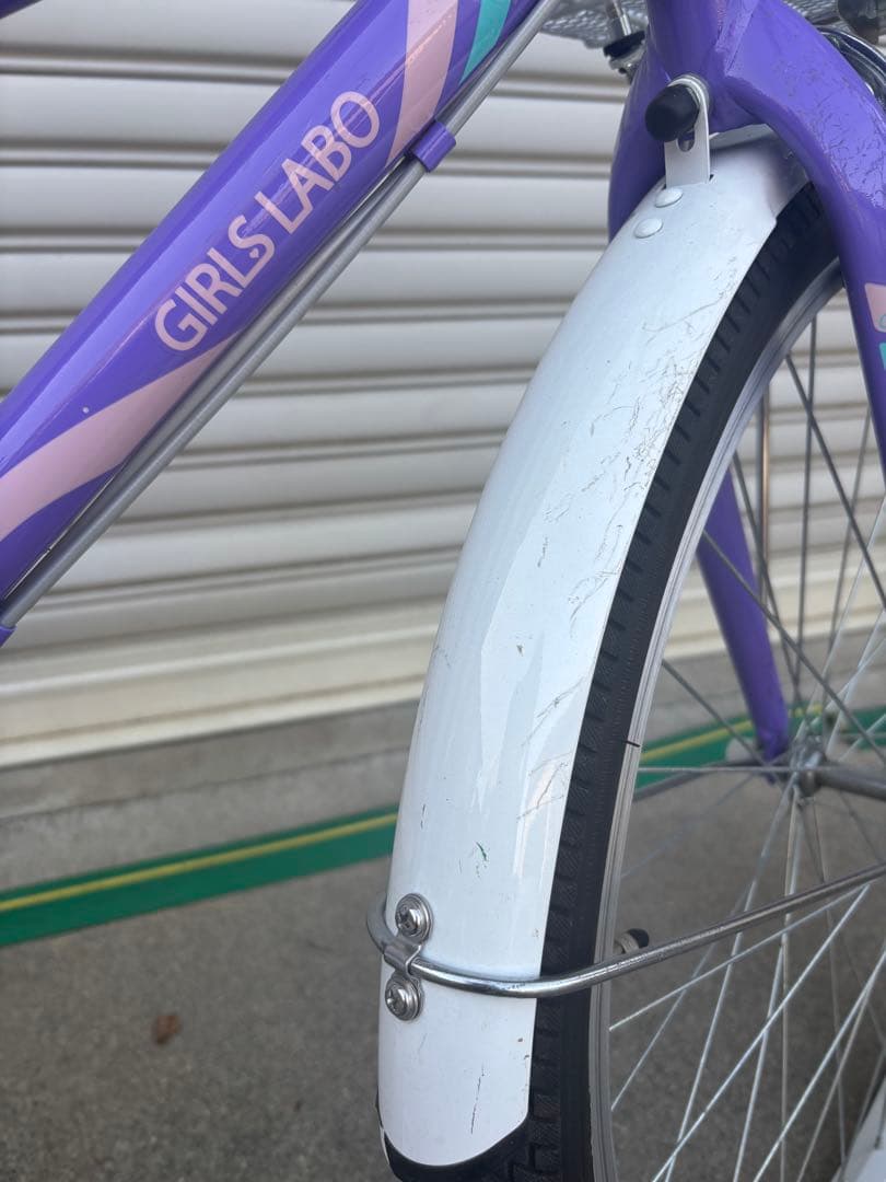 【富山県内直接引渡限定】自転車 24型 ヘルメット付