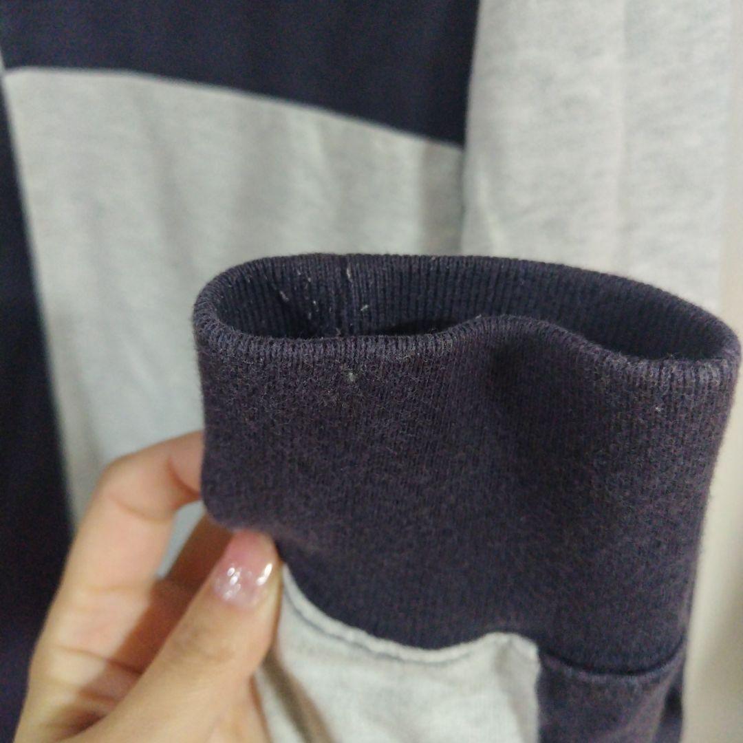 古着ノーティカ　NAUTICA　ラガーシャツ　S
