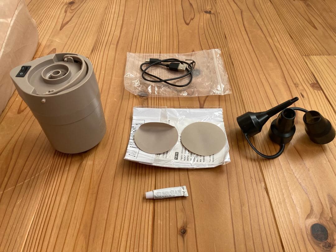 【値下】エアベッド電動ポンプ内蔵　極厚25cm