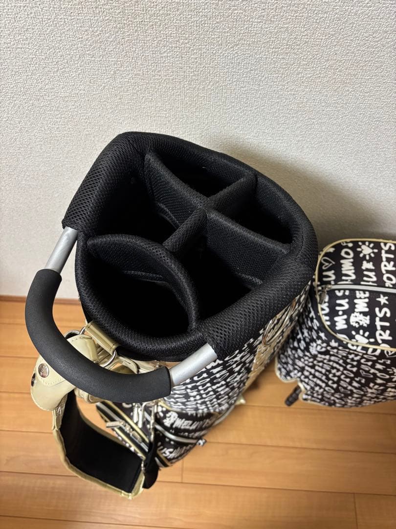 M.U.SPORT ミエコウエサコ キャディバッグ 可愛いい エムユースポーツ