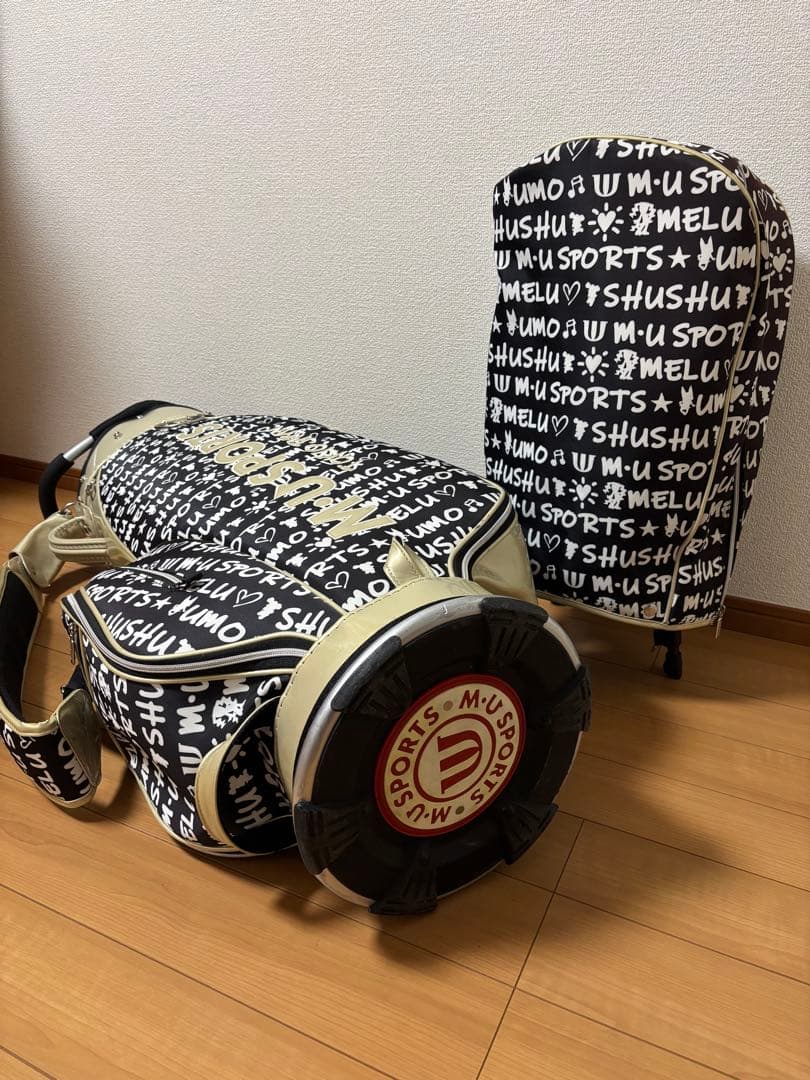 M.U.SPORT ミエコウエサコ キャディバッグ 可愛いい エムユースポーツ