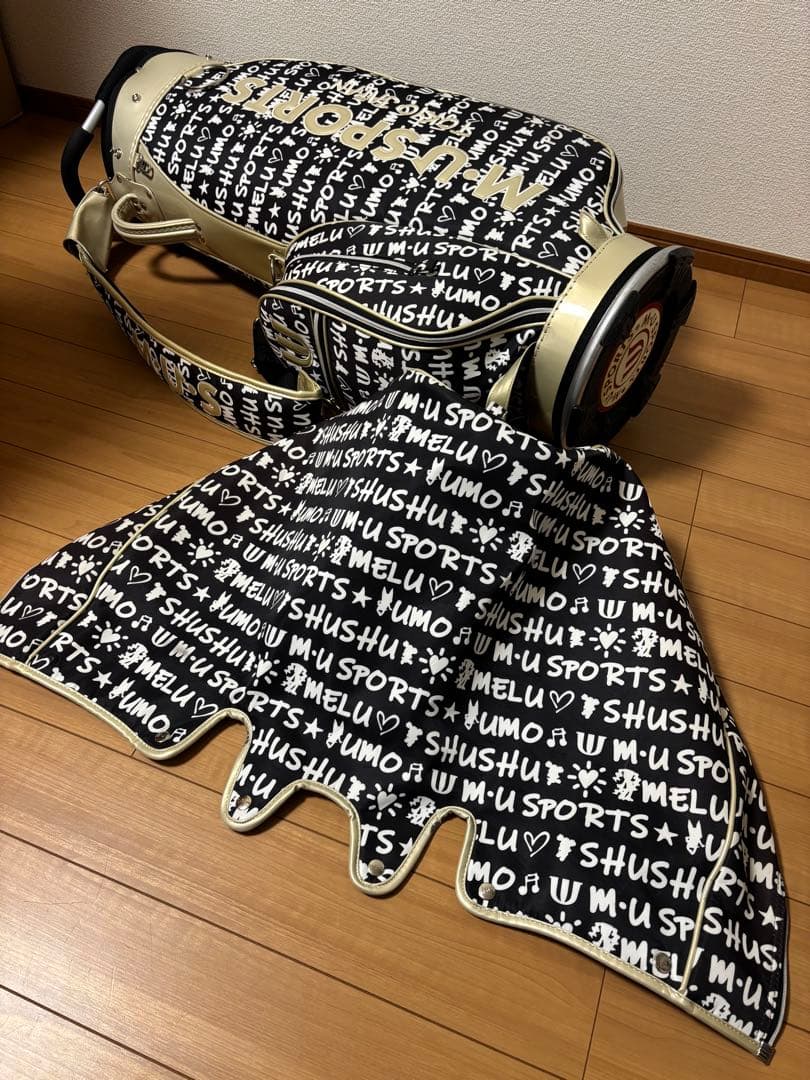 M.U.SPORT ミエコウエサコ キャディバッグ 可愛いい エムユースポーツ