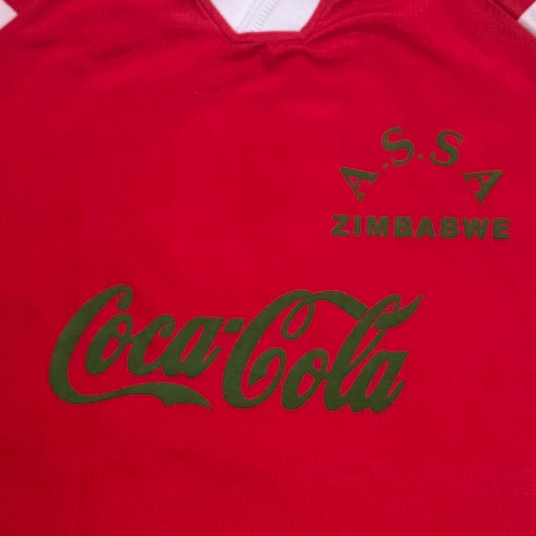 80s 〜 90s 一点物 コカコーラ ジンバブエ ユニフォーム ビンテージ