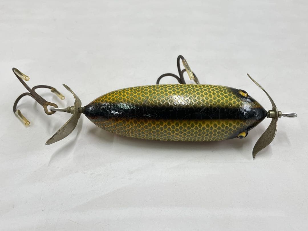 HEDDON #350 MUSKY SURFUSSER グリンスケール