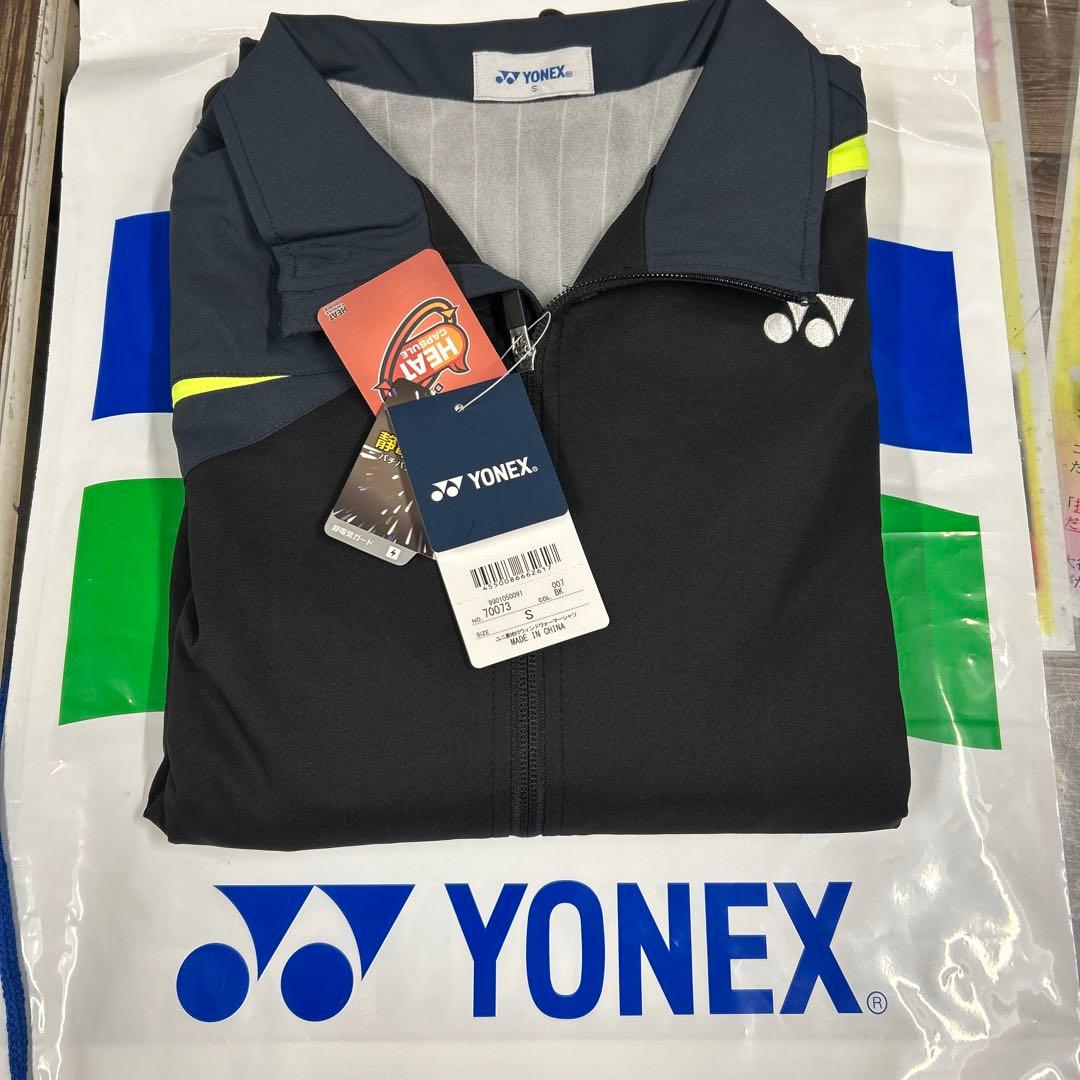 新品YONEX 70073 UNI テニスウォームアップウェア S