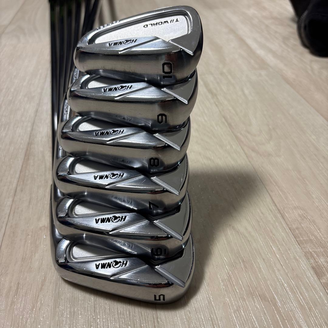 HONMA TW WORLD フォージドアイアンセット 6本