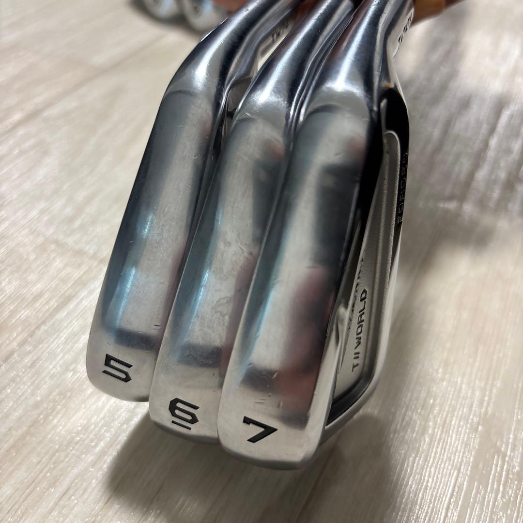 HONMA TW WORLD フォージドアイアンセット 6本