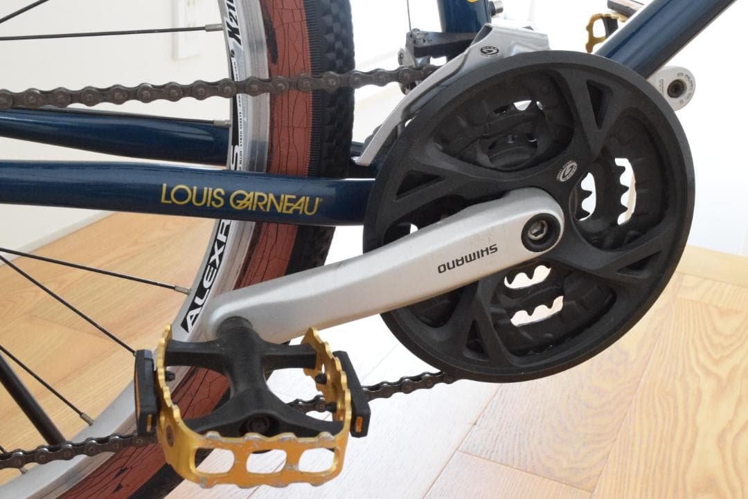 ルイガノ クロモリ 26インチ LOUIS GARNEAU ゴルディ2 室内保管