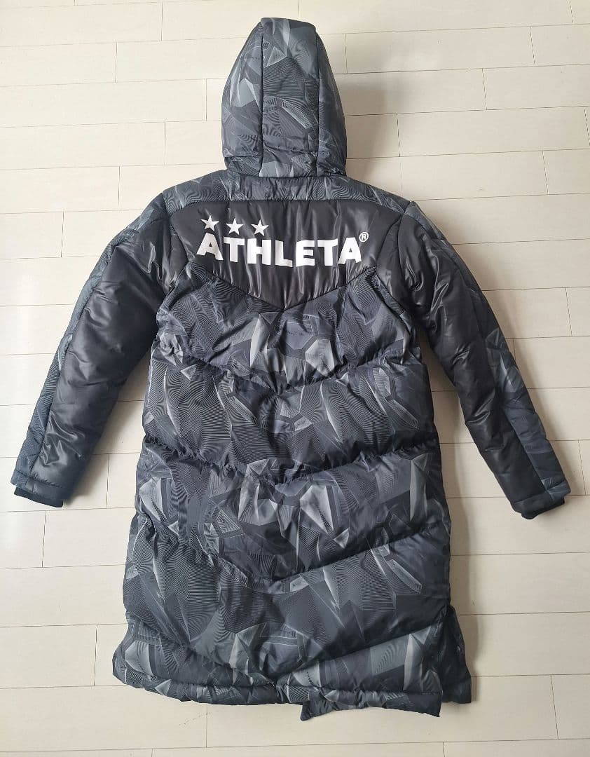 ATHLETA ベンチコート フード　Mサイズ