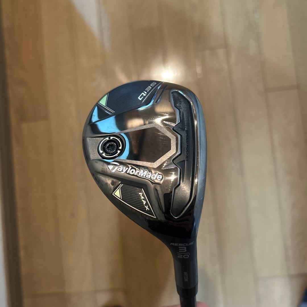 TaylorMade qi35 ユーティリティ3番　u3 ヘッドカバー無し