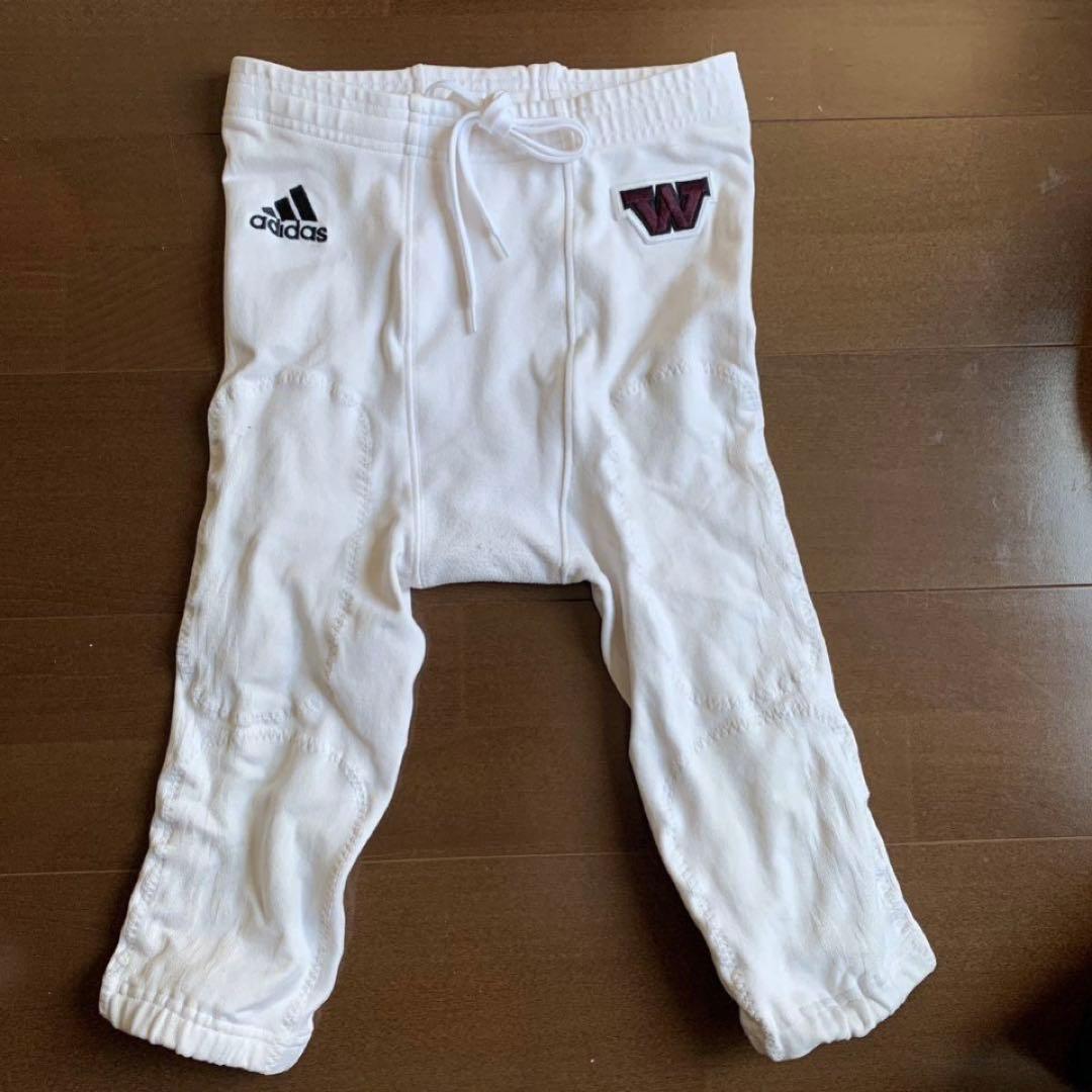 adidas 早稲田大学“BIG BEARS“試合用フットボールパンツ Lサイズ