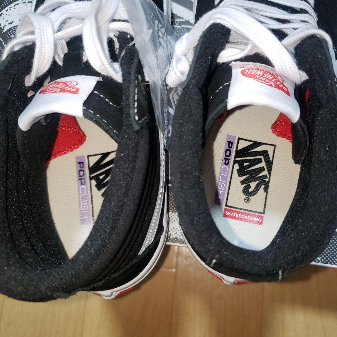 Vans Sk8-HiPro ブラック/ホワイト