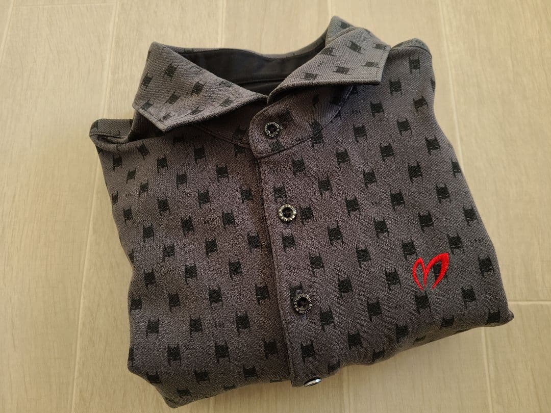 MASTER BUNNY EDITION× バットマン 長袖ポロシャツ サイズ4