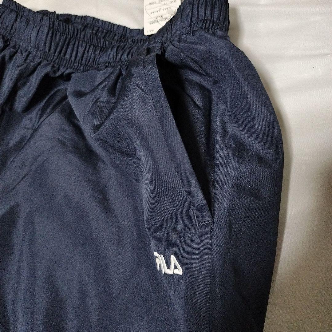 新品　FILA　ウインドブレーカー　上下　セットアップ　Mサイズ　ネイビー
