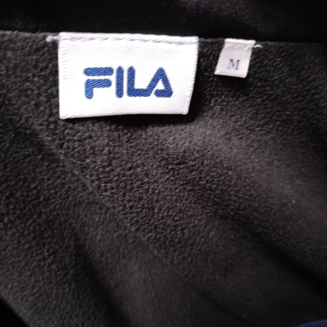 新品　FILA　ウインドブレーカー　上下　セットアップ　Mサイズ　ネイビー