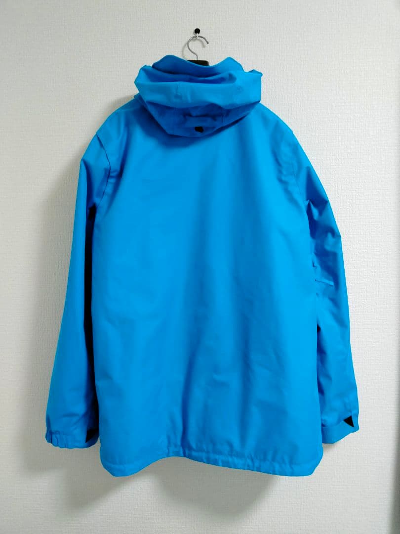 VOLCOM フード付きスノーボードウェア ジャケット スカイブルー Ｌサイズ