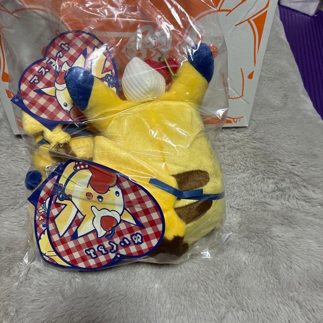 ポケモン ぬいぐるみ マスコット PIKACHU DINER ハンバーガー