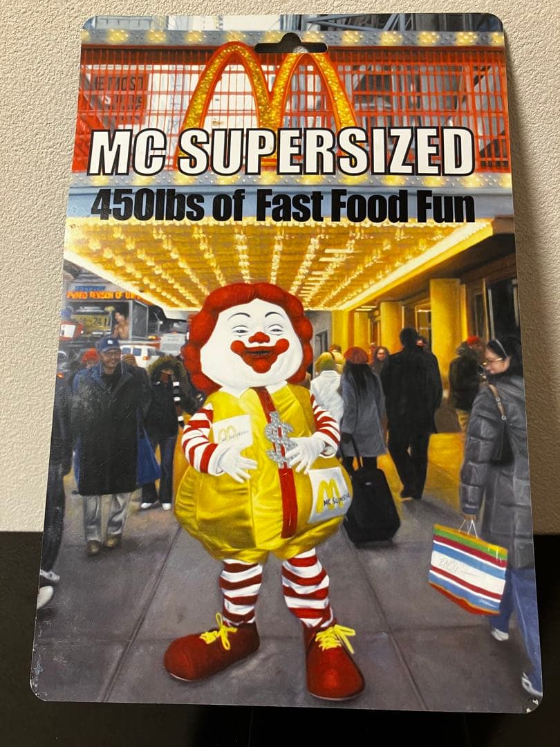 その他 Ron English super size me Action MC