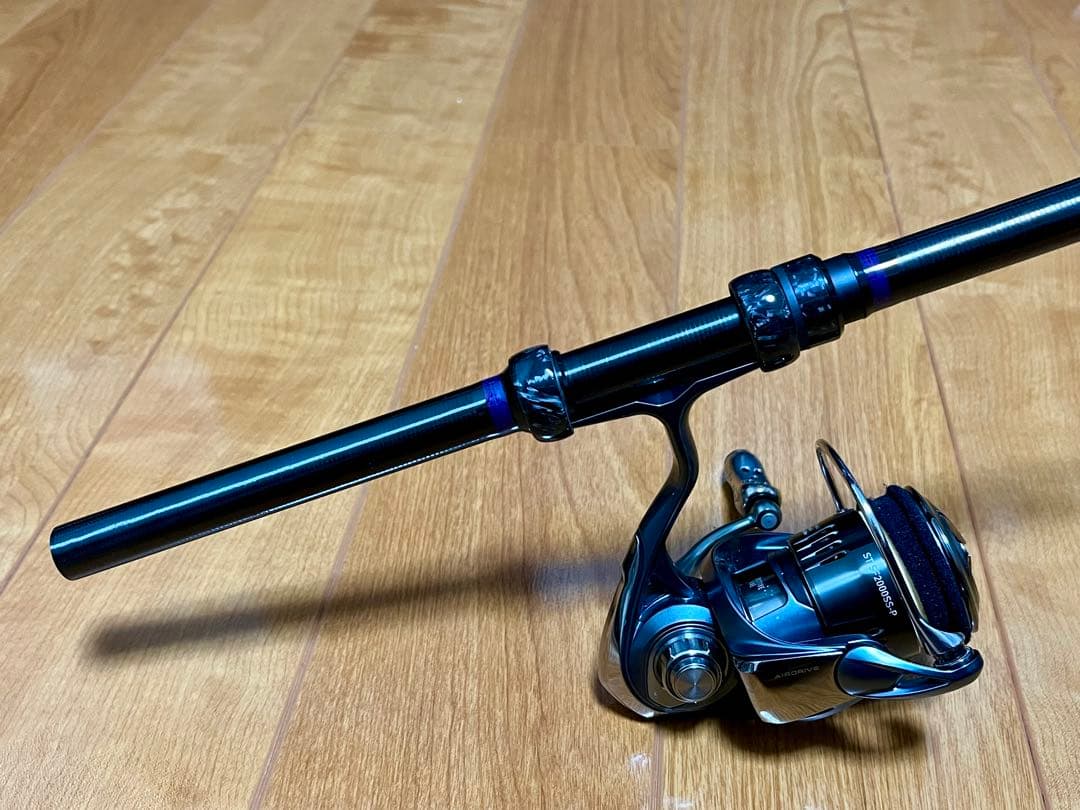 荒雅studio jupiterV 2ピース アジング ロッドビルディング