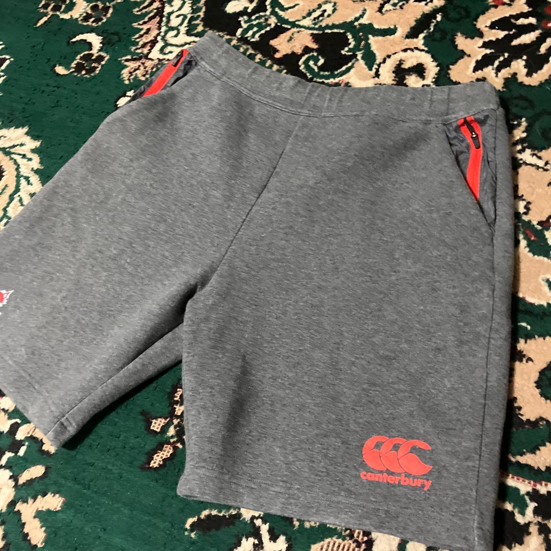 レア　サンウルブス Canterbury スウェット　L ハーフパンツ