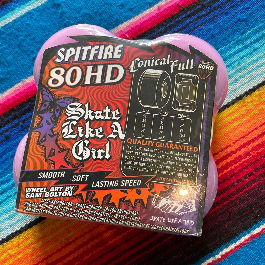SPITFIRE 58mm80HD スケートライクアガールウィール定価9,130