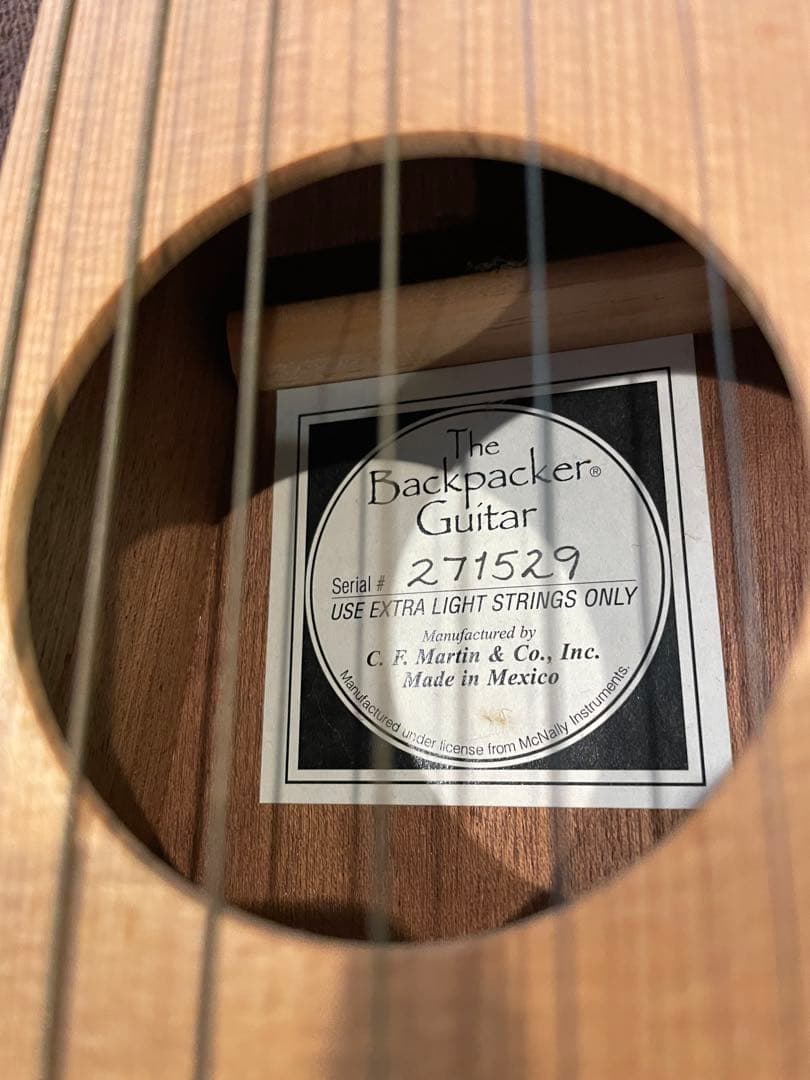 値下げ！マーチン　バックパッカー　ソフトケース付き