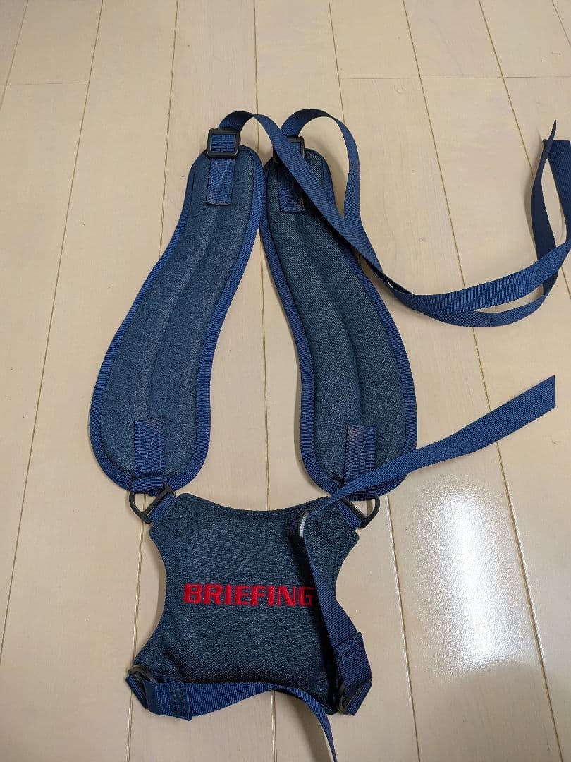 限定BRIEFING × BEAMS GOLF 別注キャディーバッグ デニム