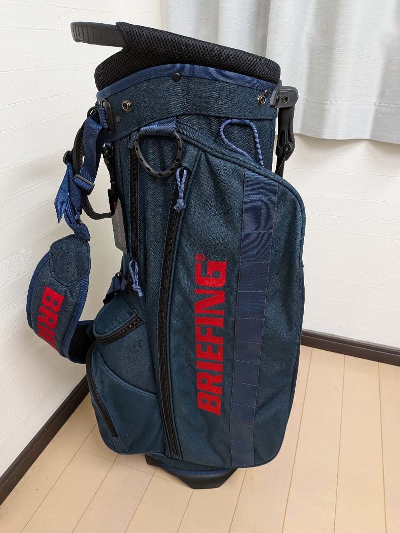 限定BRIEFING × BEAMS GOLF 別注キャディーバッグ デニム