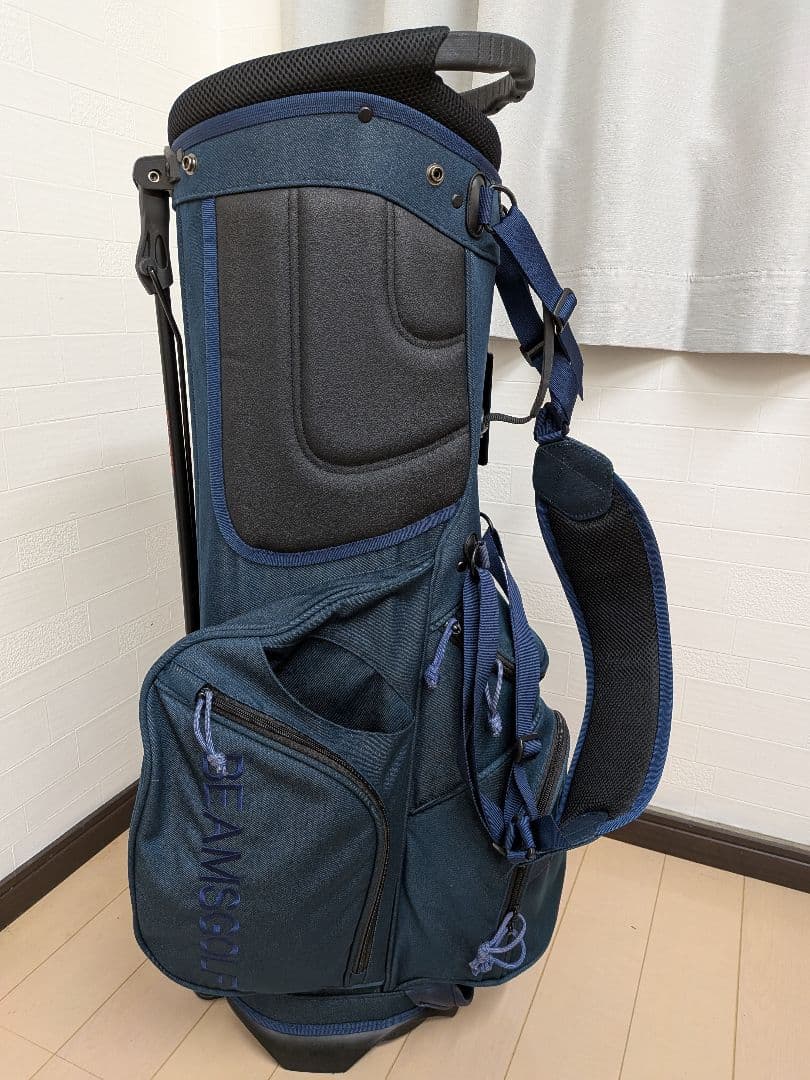 限定BRIEFING × BEAMS GOLF 別注キャディーバッグ デニム