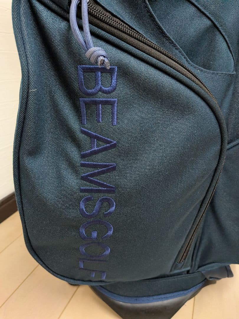 限定BRIEFING × BEAMS GOLF 別注キャディーバッグ デニム