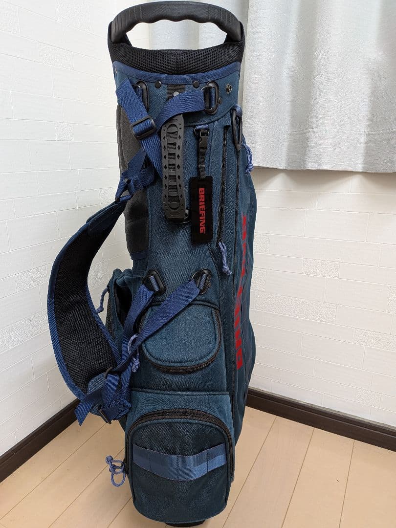 限定BRIEFING × BEAMS GOLF 別注キャディーバッグ デニム