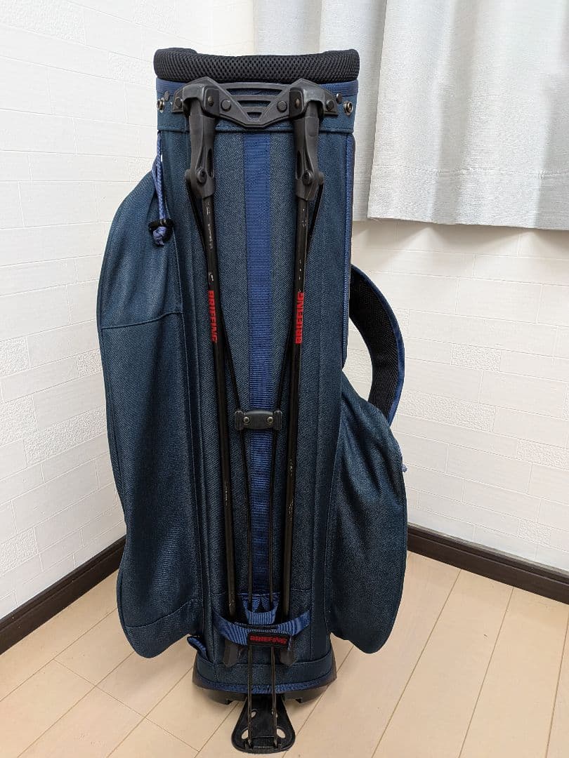 限定BRIEFING × BEAMS GOLF 別注キャディーバッグ デニム