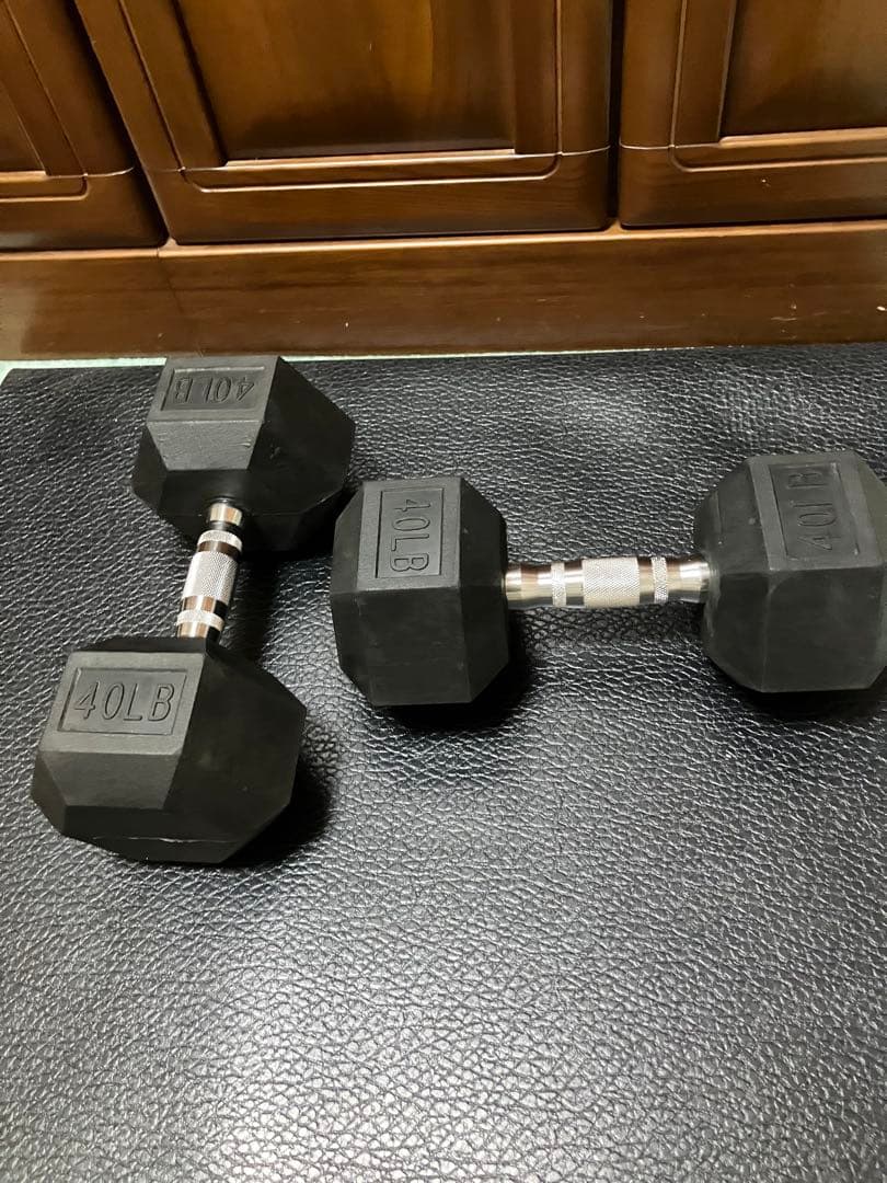 Amazonヘックスダンベル18kg2個セット お引き取り