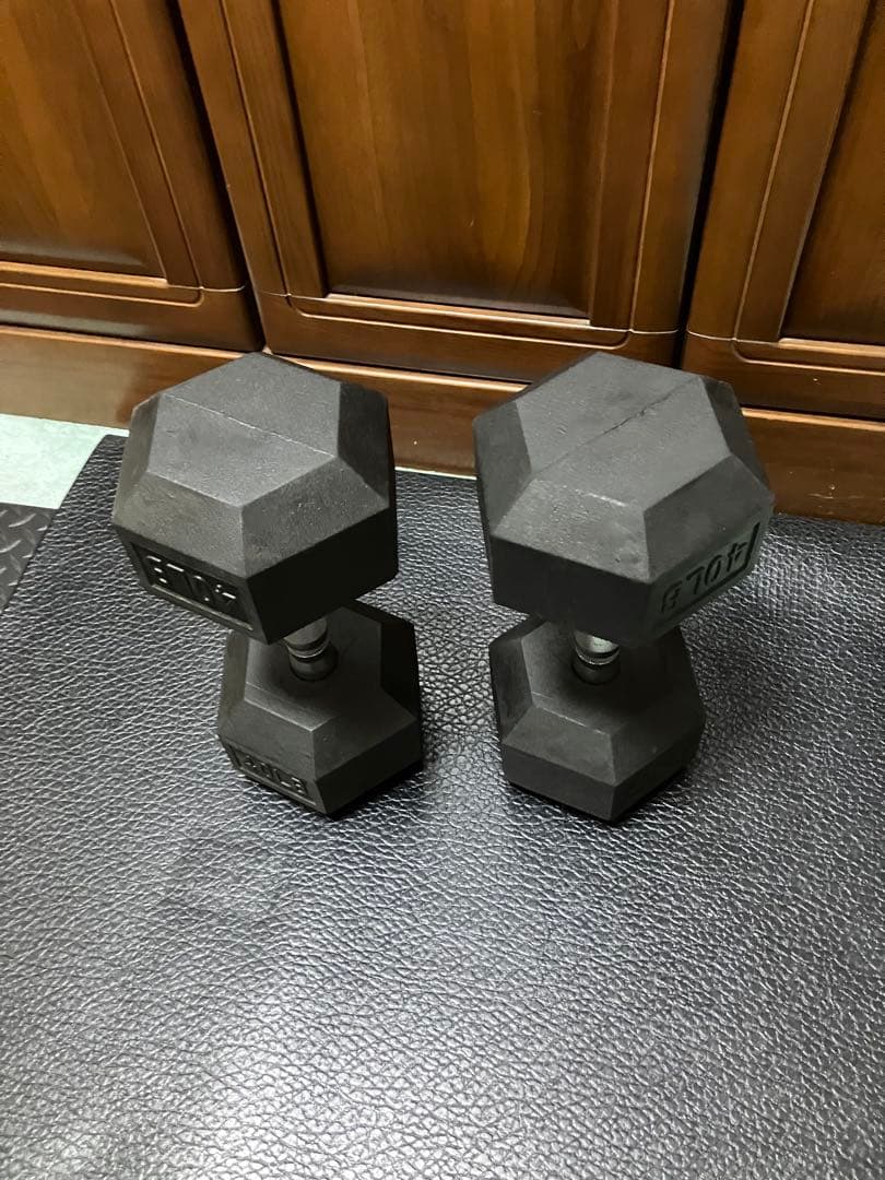 Amazonヘックスダンベル18kg2個セット お引き取り