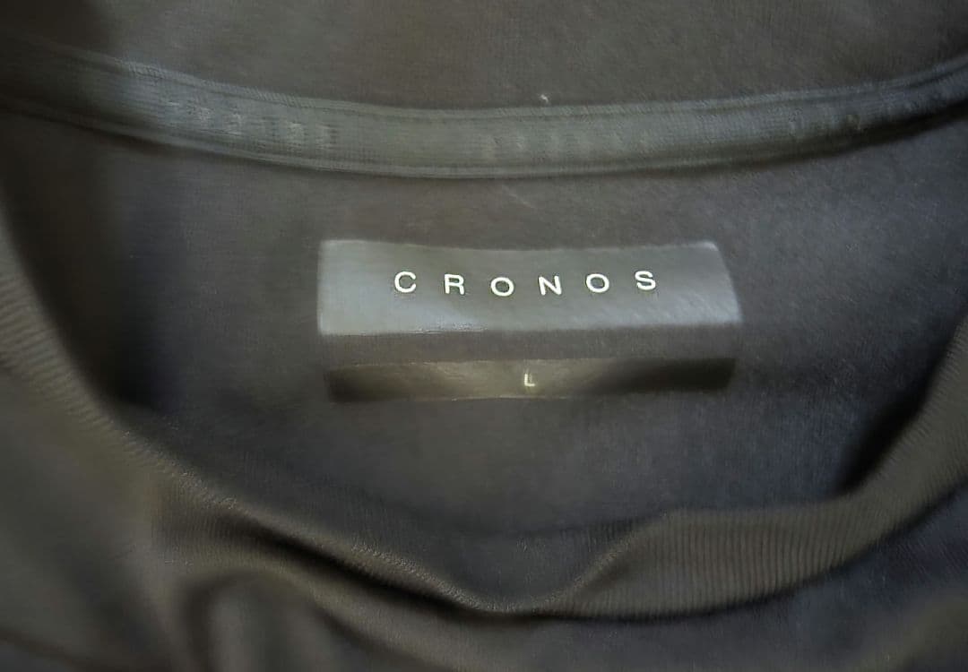CRONOS 長袖 ロンT L 黒