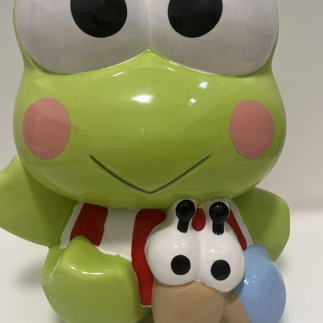 サンリオ　けろけろけろっぴ　大型貯金箱　90年代　希少　美品
